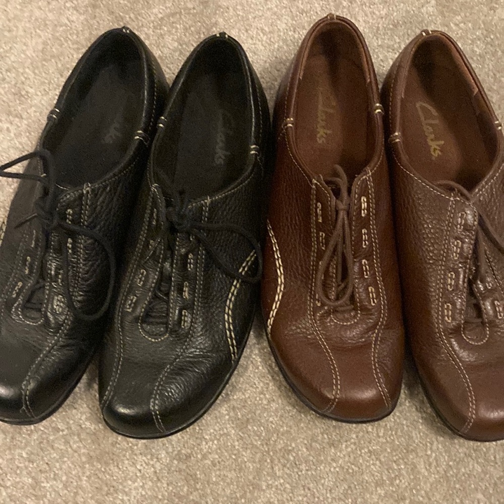 Size 9 gently used comfortable Clark’s.